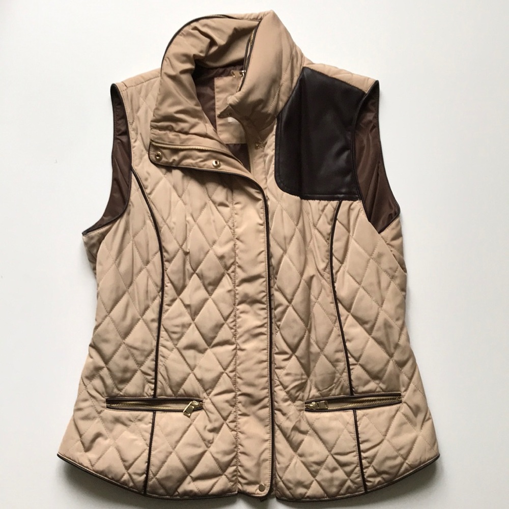 Zara quilted vest (XL)